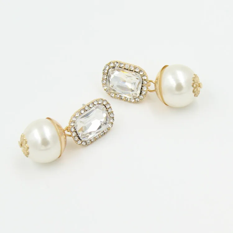 Earring Designs New Model Gold Fashion Pearl Earring Designs New Model Gold Fashion Pearl