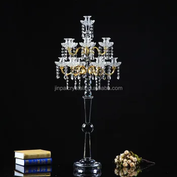 Tall 105cm 41 34inch Floor Standing Crystal Candle Holder Wedding Tall 105cm 41 34inch Floor Standing