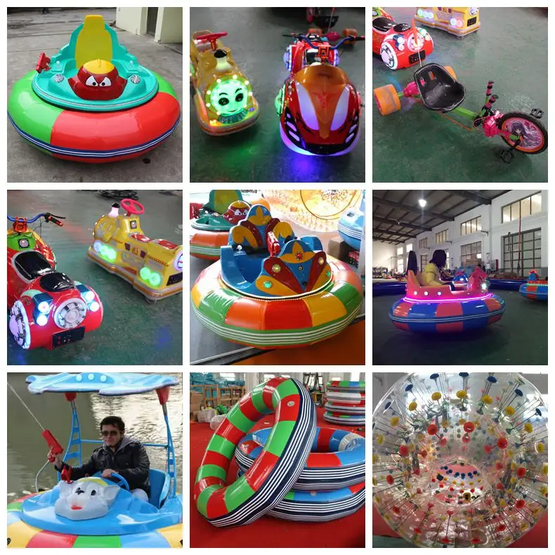 New design remote control inflatable battery operated bumper car