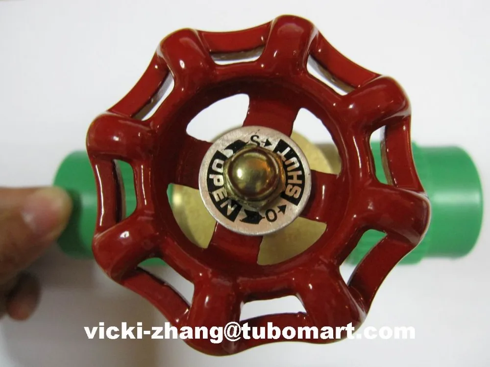 Ppr Gate Valve Ppr Stop Brass Valve Manufacturer Ce Watermark Iso15874 ...