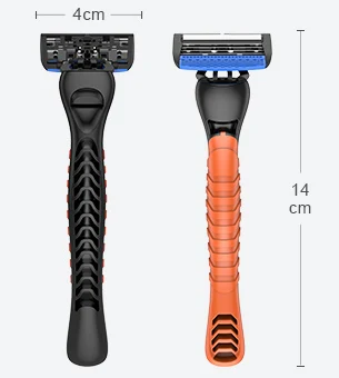removable shaving blade razor
