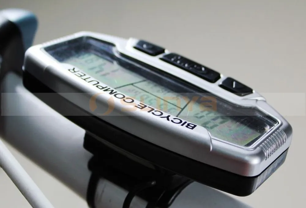Lcd Back Light Bicycle Pedometer For Long Distance Riding Bike