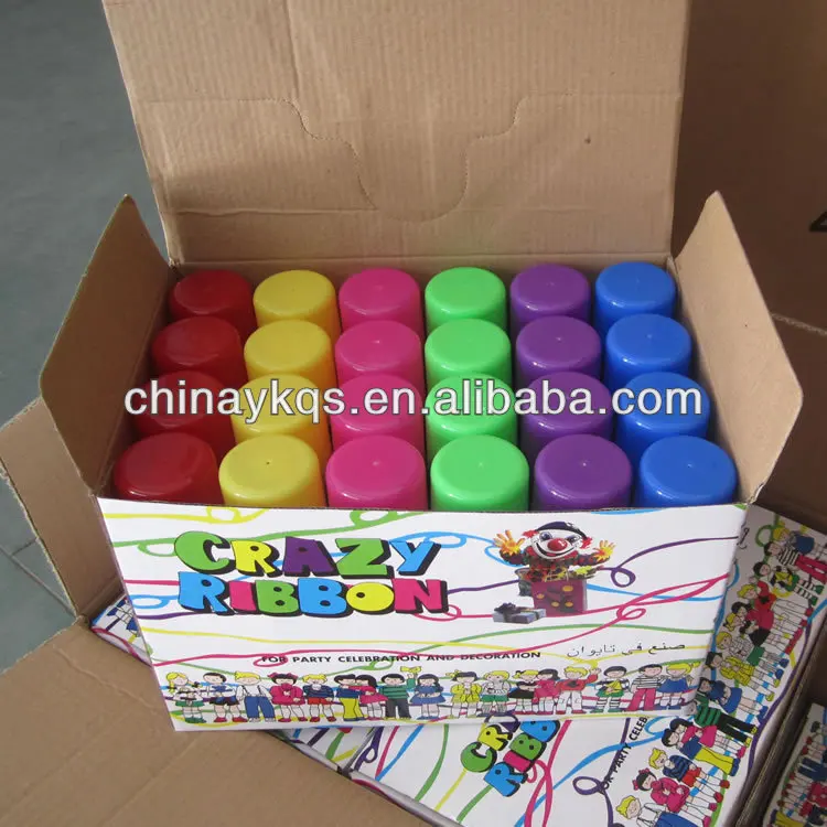 3oz Taiwan Crazy Ribbon/ Party Ribbon Spray String 150ml