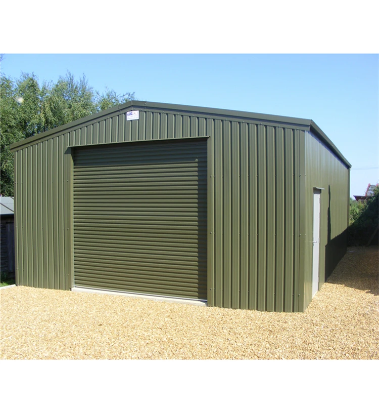 Shandong Steel House Garage Prefabricated Storage Pre Manufactured