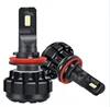 V1 Factory Supply Car LED Headlights Bulb Kit H1 H3 H7 H11 HB3 HB4 H4 CSP High Power Chips IP68 Auto Light Super Bright 6500K