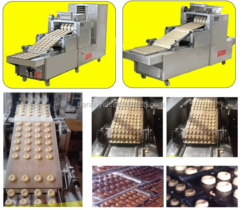China Supplier Excellent Industrial Automatic High Speed Walnut Sweet Cake Maker Molding Machine Crispy Shape Machine