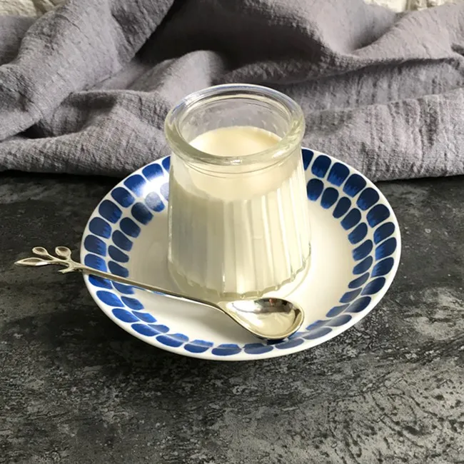 Cheap Glass Pudding Jars 100ml Glass Pudding Bottle With Plastic Lids