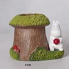 GREEN TREE WHITE BEAR RED STRAWBERRY CHERRY PEN BOX HOLDER TABLE DECORATION RESIN GIFT ARTICLES