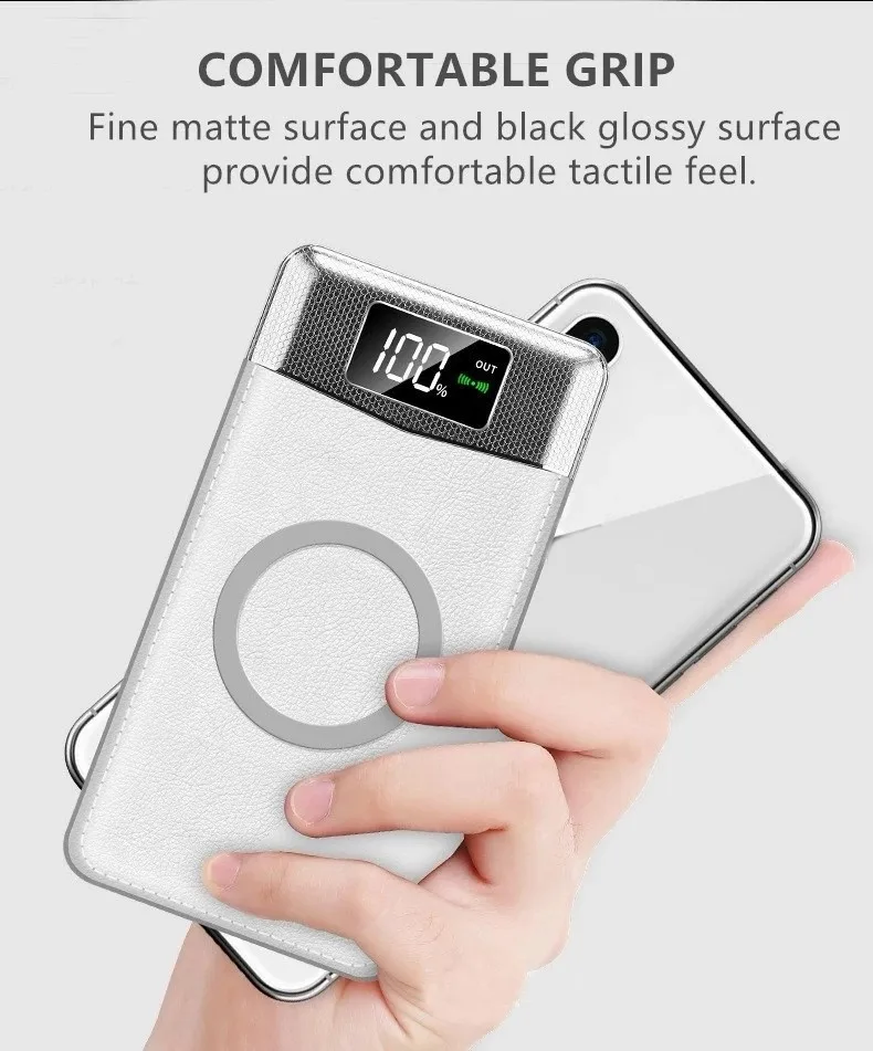 New cell phone charger qi wireless charging power banks 10000mah - ANKUX.COM