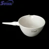 50ml porcelain evaporation dish crucible with handle for laboratories