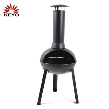 Garden Heating Charcoal Fire Stove Antique Cast Iron Outdoor Fire