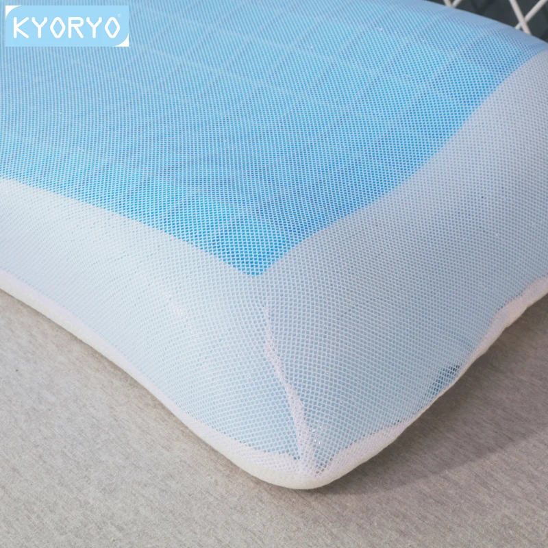 Guangzhou Wholesale Silicone Gel Memory Foam Pillow Neck Travel