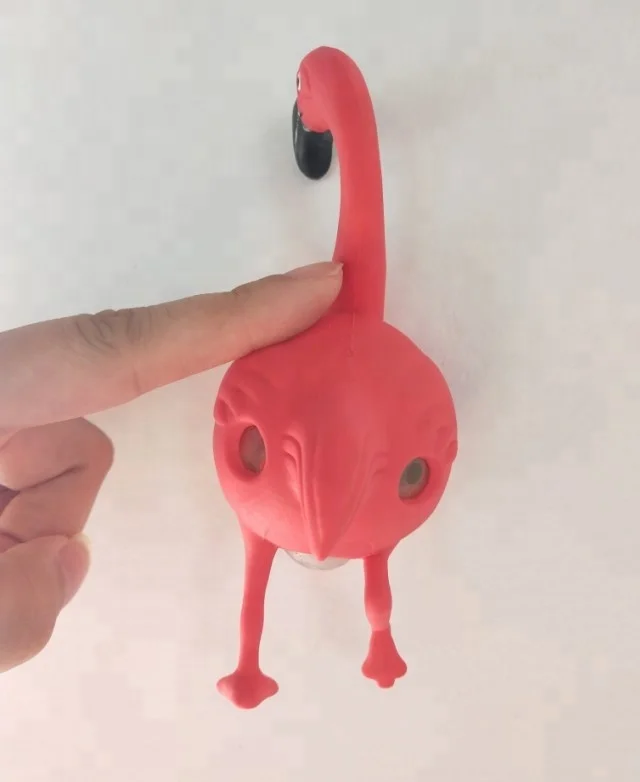Soft Plastic Squeeze Toys Kawaii Animal Flamingo For Kids