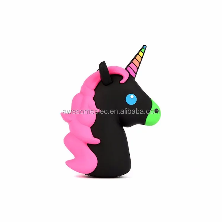 Kartun Unicorn Hitam