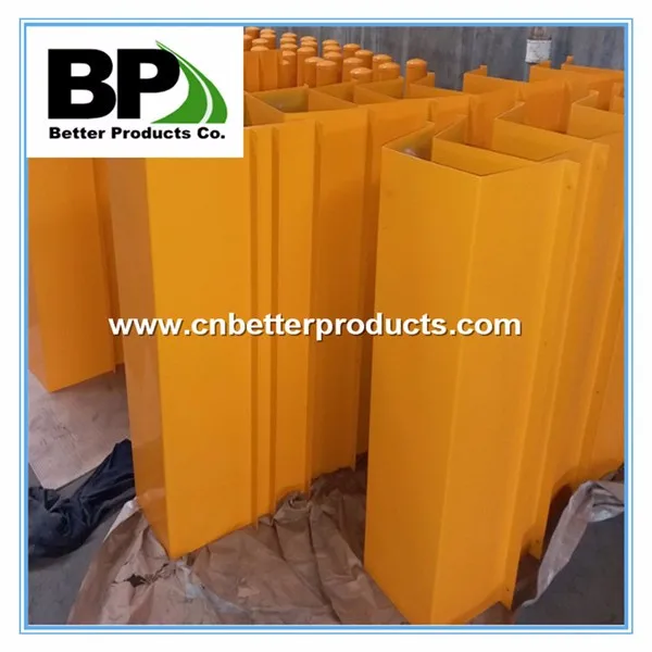 Security steel pipe bollards