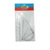 Bubble level alphabet stencil drawing plastic 30cm school hip curve ruler