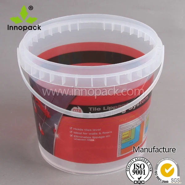 Customized Clear Plastic Ice Cream Container With Handle For Sale Buy