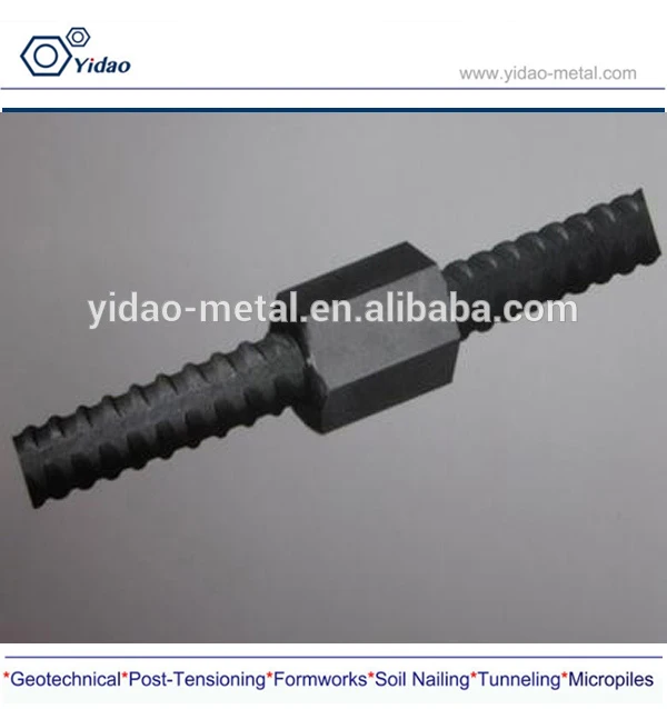 High Strength Rebar/rock Bolt Anchors/form Work Ties Used Hot Rolled