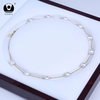 pearl and gold necklace designs