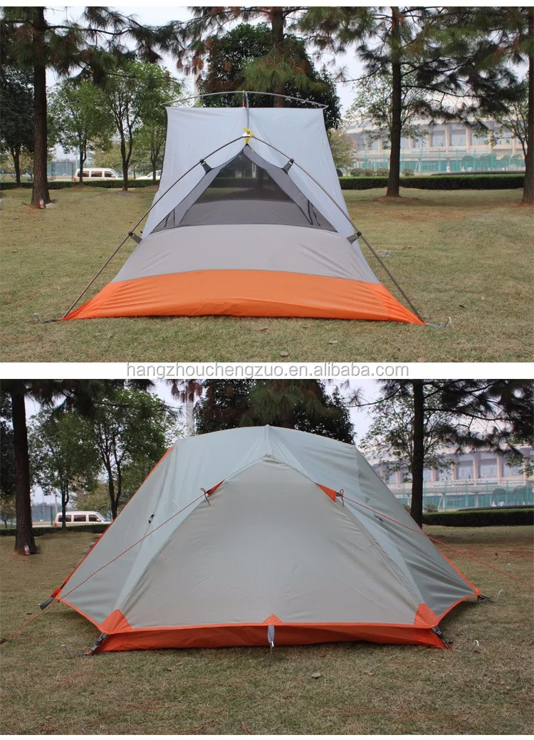 High-end Foldable Aluminum Pole Double Layers 2-3 Person Waterproof RipStop Camping Tent, CZX-044B Ripstop Tent,Mountain Tent