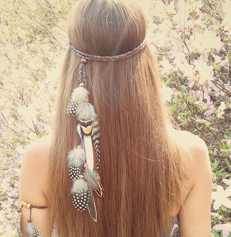 ボヘミアンジュエリーフェザーヘッドバンドヒッピーヘッドドレス義烏ヘアアクセサリー Buy 義烏ヘアアクセサリー ボヘミアンジュエリー 髪の宝石 Product On Alibaba Com