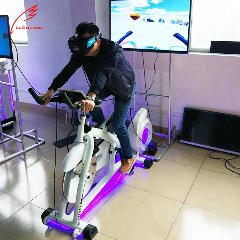 virtual reality bike ride