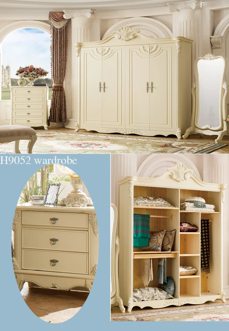 Luxury Royal Style Handcarved Used Bedroom Furniture Sets,Genuine Leather Bed Buy Luxury