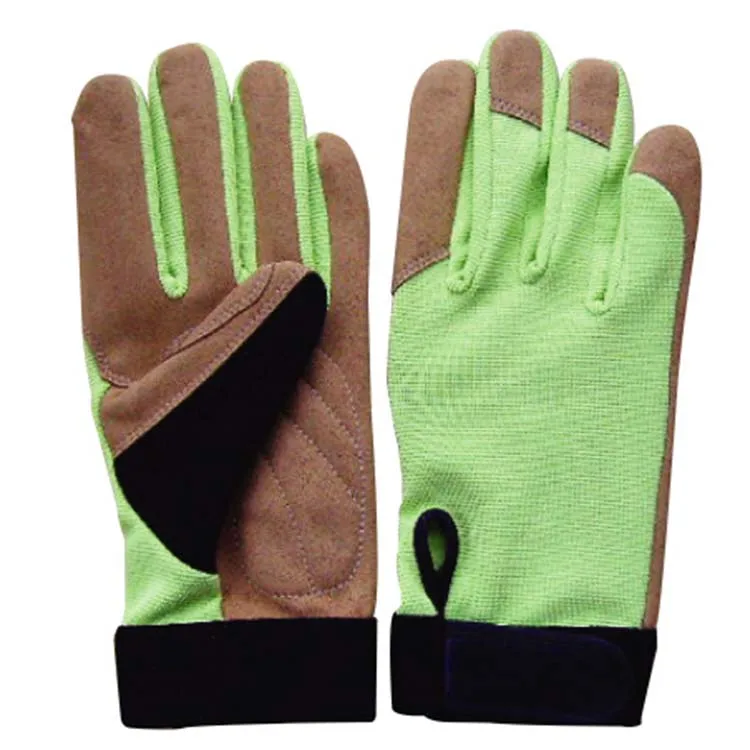 New Custom Logo Gloves Leather Work Gloves With Nails Leather Leather Gloves Buyers In Germany