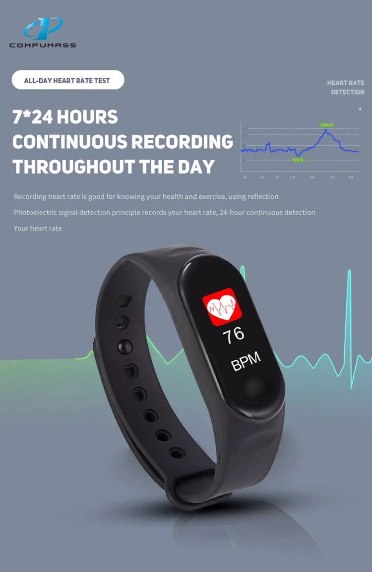 New Arrive Sleep Monitoring Cheaper Fitness Tracker Watch Smart