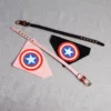 Wholesale pet accessories removable bandana dog triangle collar pet dog scarf