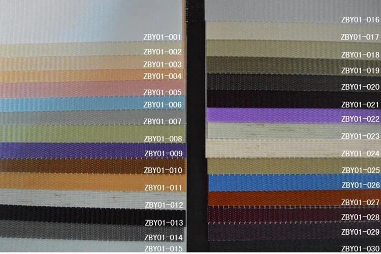 Brown color zebra roller blind, custom made blinds windows, simple design zebra blind fabric