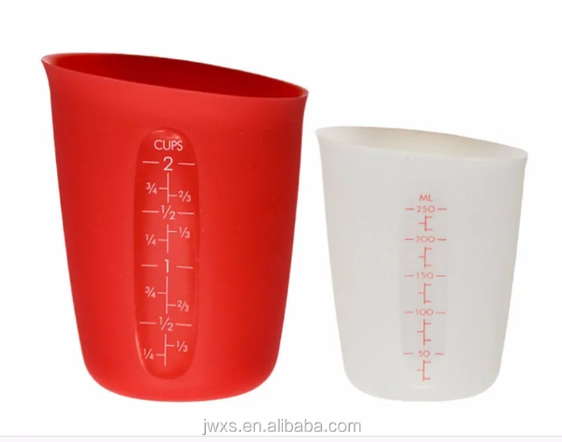 Microwavable Measure Cup,Cute Liquid Measuring Cup,Collapsible