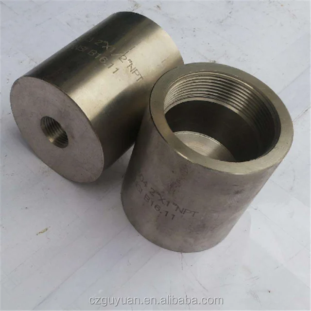 steel forged socket weld coupling half /full coupling sw pipe