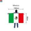 Mexico national football fan cape big size body flag