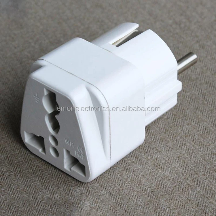 Universal Us Uk To Eu Europe Plug Travel Wall Ac Power Charger Outlet