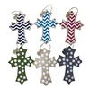 Wholesale Stocked Personalized monogram garden flag Easter Cross Hanger