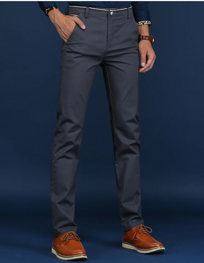 Men's Casual Pants Wholesale Business Men's Trousers Summer Breathable ...