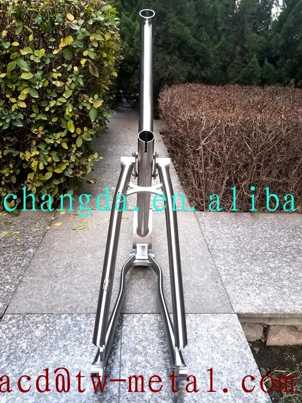 Titanium Full Suspension Mountain Bicycle Frame Titanium Suspension