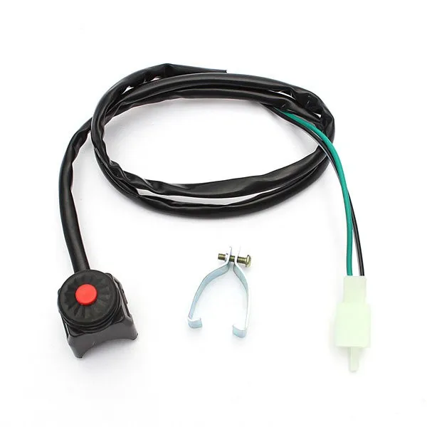 Universal Kill Stop Switch Horn Button for Motorcycle Pit Quad Bike Dirt Bike ov