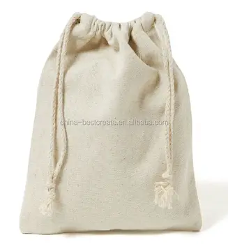 Customized High Quality Cotton Linen Drawstring Bag - Buy Cotton ...