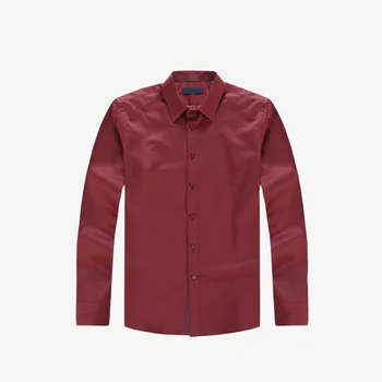 camisa roja para hombre