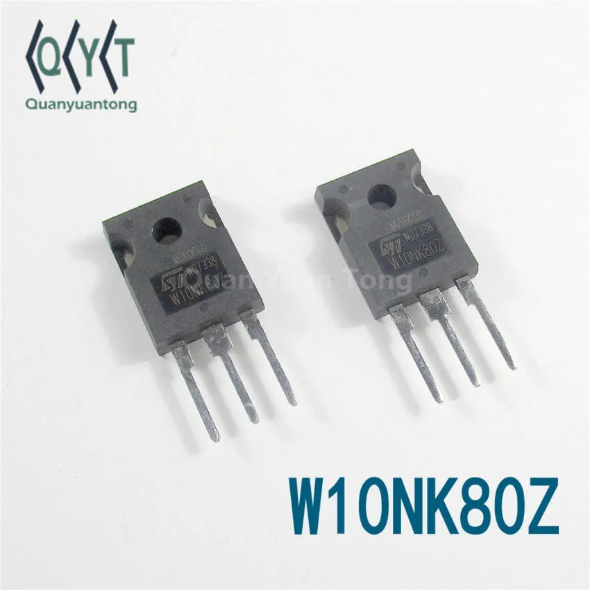 W10nk80z Stw10nk80z N-channel ทรานซิสเตอร์ Mosfet ทรานซิสเตอร์ 800v 9a ...