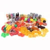 Wholesale Kids Plastic Pretend Toys Canned Fast Food Play Set