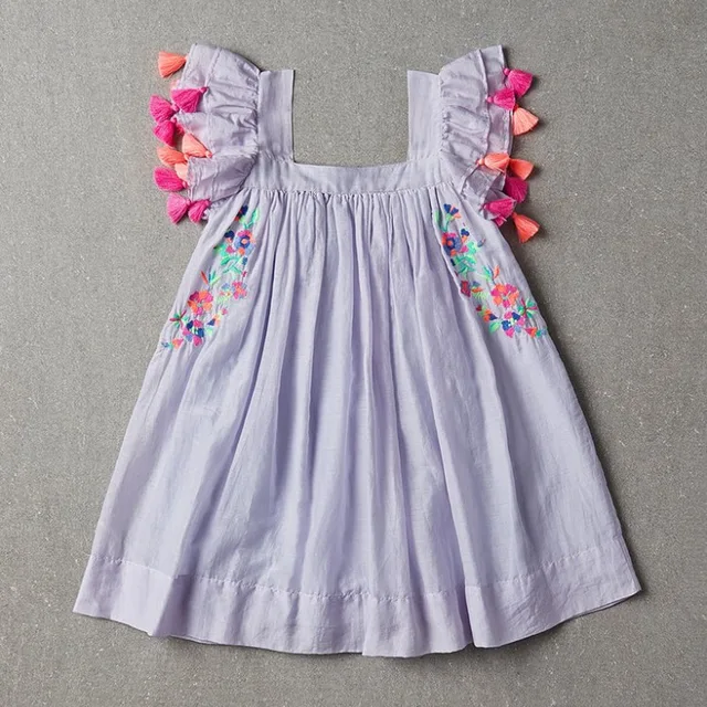 New Fashion Kids Boutique Flutter Sleeveless Pearl Dress Clothing Outfits Children Girls Fringe Summer Floral Blouses New Fashion Kids Boutique Flutter Sleeveless Pearl Dress Clothing Outfits Children Girls Fringe Summer Floral Blouses
