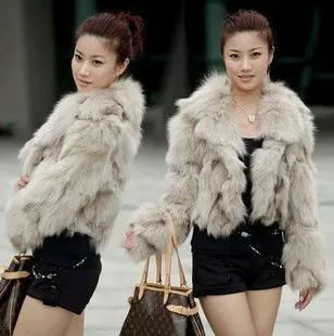 women's short fur coat