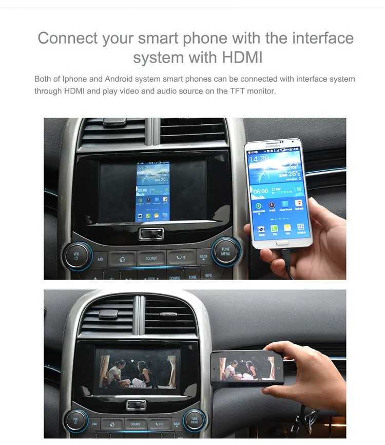 Flash Deal Multimedia Navigation Interface for GMC TERRAIN/Chevrolet Malibu and Camaro with HDMI and factory UI 4