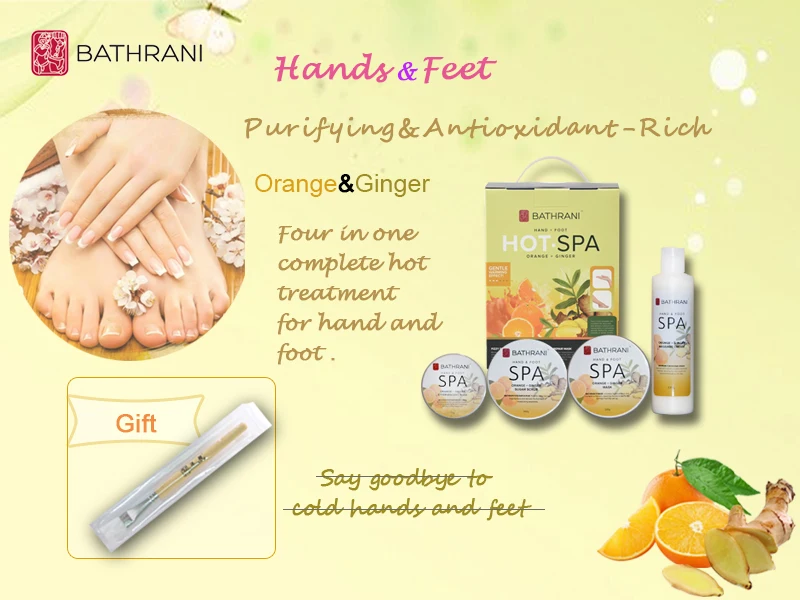 Krim Spa untuk Manikur dan Pedikur Orange Winter Ginger Beli Set Perawatan Tangan & Kaki Hangat untuk Perawatan Tangan & Kaki Beli Krim Spa untuk Manikur & Pedikur