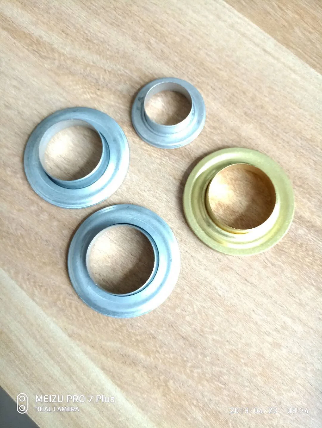  High quality cheap 8mm pneumatic shoe ring metal eyelet for shoes garment