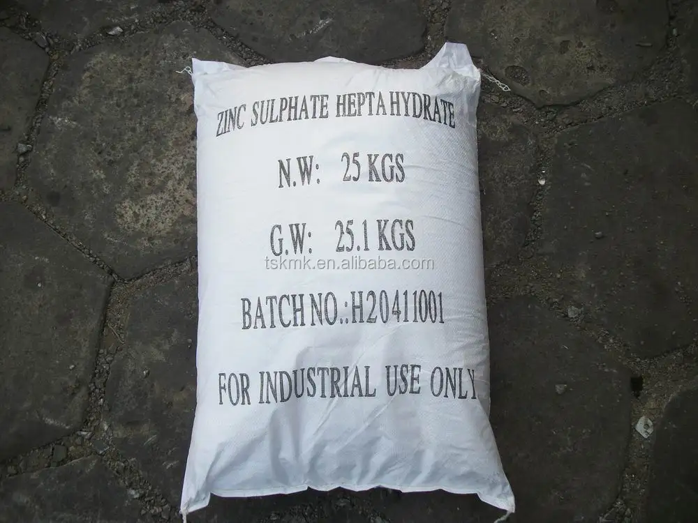 zinc sulphate hepta PACKAGE