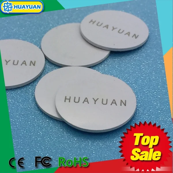 Rfid Nfc Small Pvc Coin Tag/token Clear Disc Tag - Buy Nfc Disc Tag ...